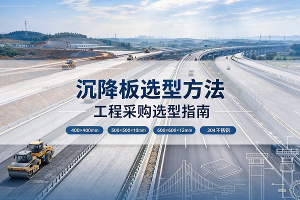 梅县沉降板选择方法