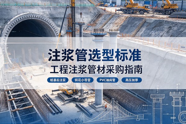 梅县注浆管选型标准