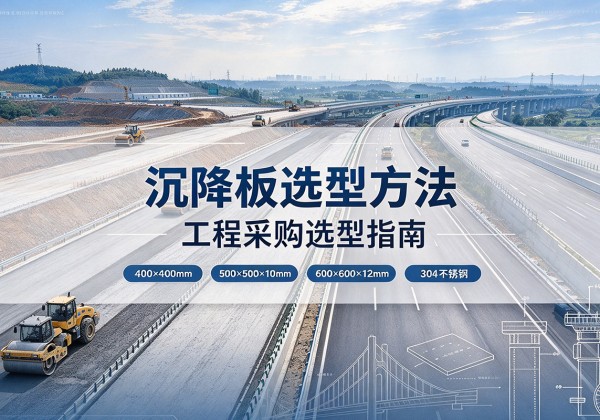 梅县沉降板选择方法